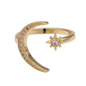 CZ Star Ring
